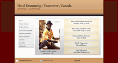 Desktop Screenshot of drumming.ca